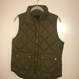 Jcrew puffer vest NWOT